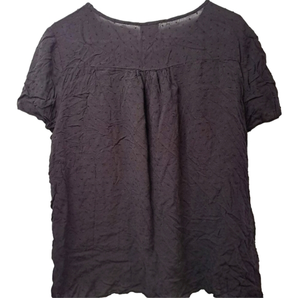 Jaclyn Smith Black Embroidered Blouse Plus Size XXL - Picture 3 of 7